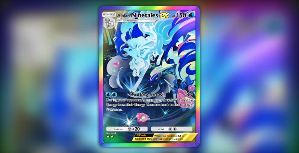 Ninetales de Alola ex
