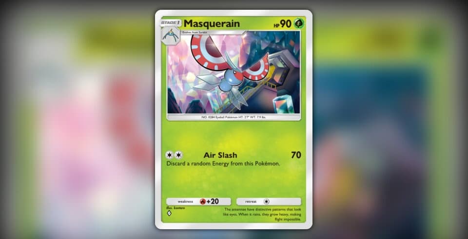 masquerain pokemon card Pokmon TCG - Masquerain - 002/182 - Reverse Holo - Paradox Rift