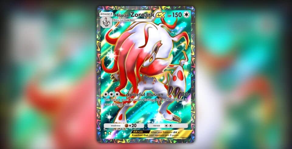 Hisuian Zoroark ex