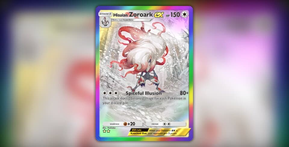 Hisuian Zoroark ex