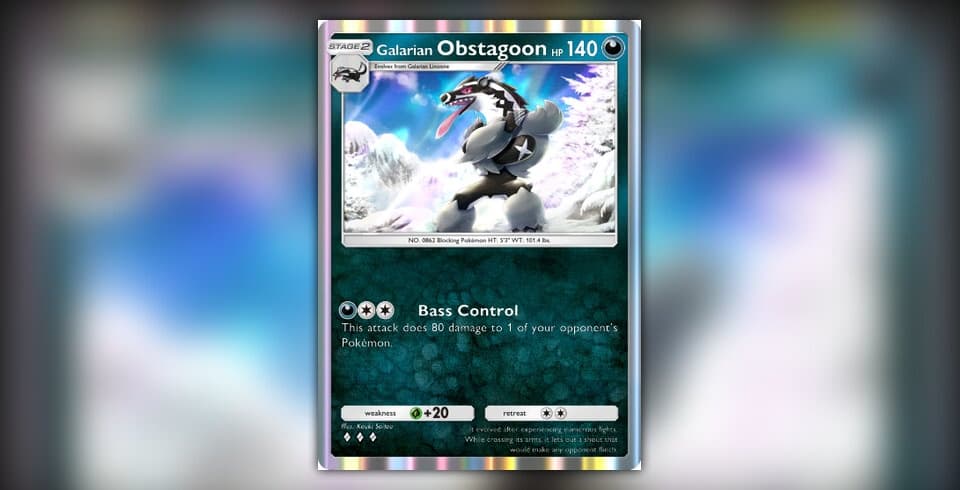 Galarian Obstagoon