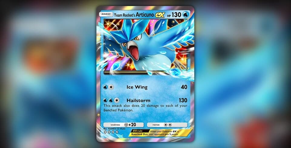 Team Rocket's Articuno ex