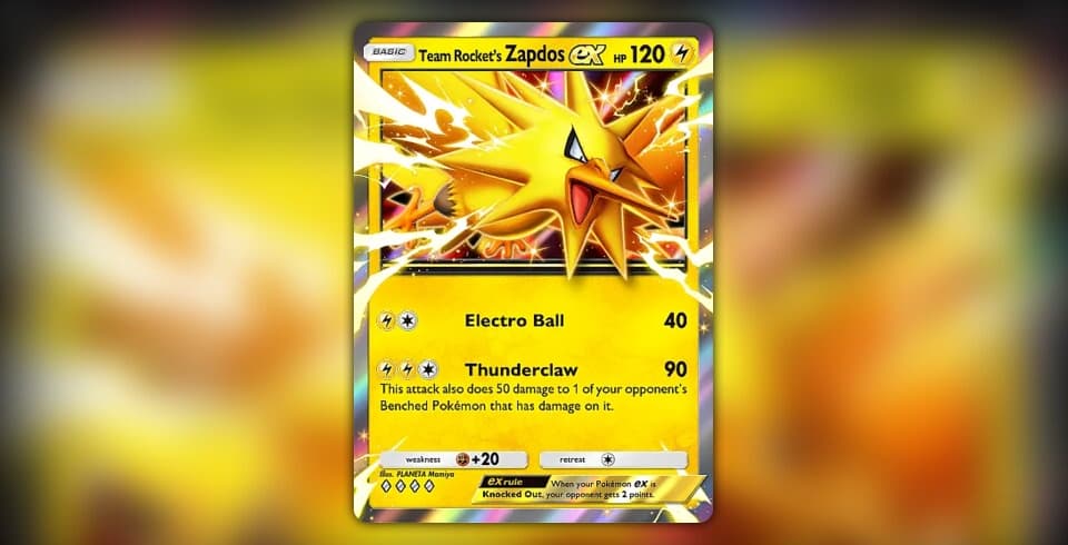 Team Rocket's Zapdos ex