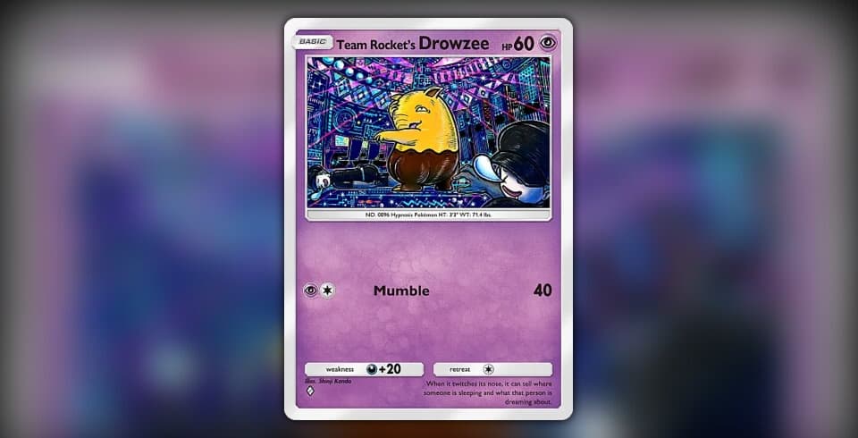 Team Rocket's Drowzee