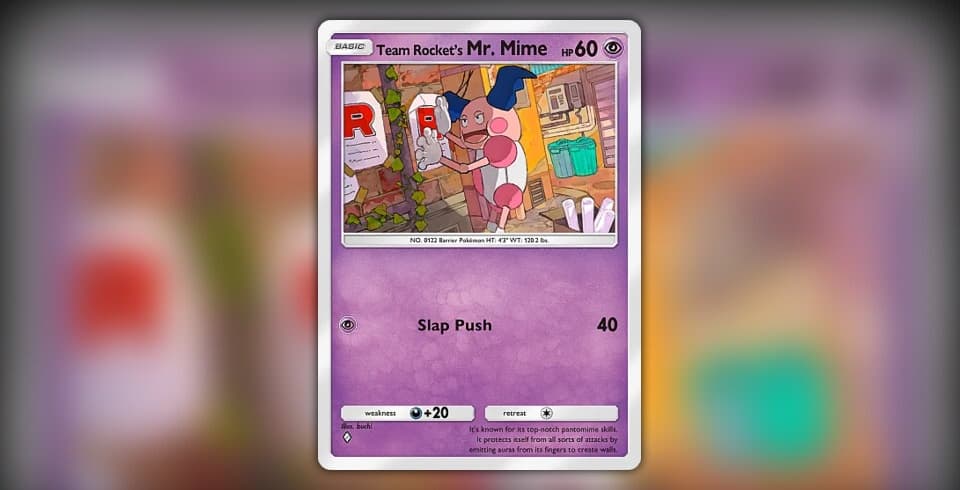 Team Rocket's Mr. Mime