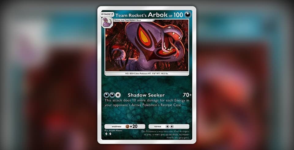 Team Rocket's Arbok
