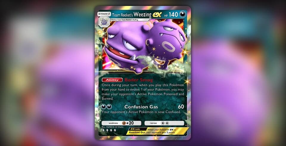 Team Rocket's Weezing ex