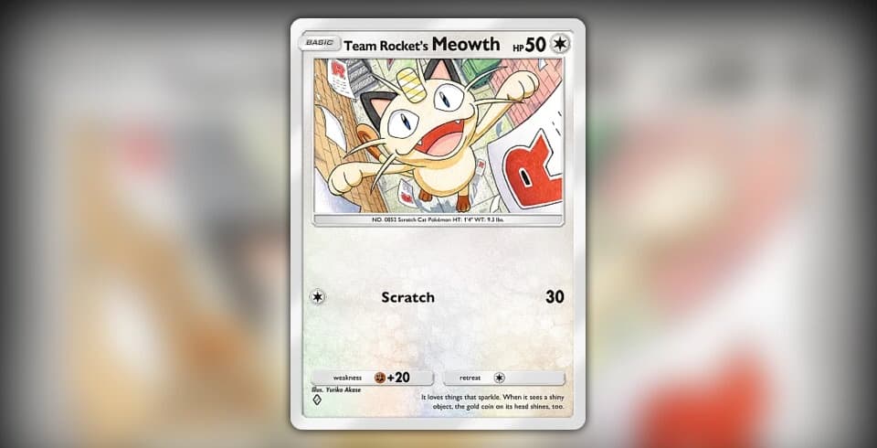 Team Rocket's Meowth