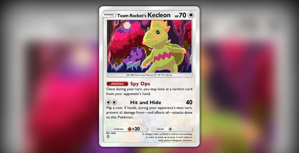 Team Rocket's Kecleon