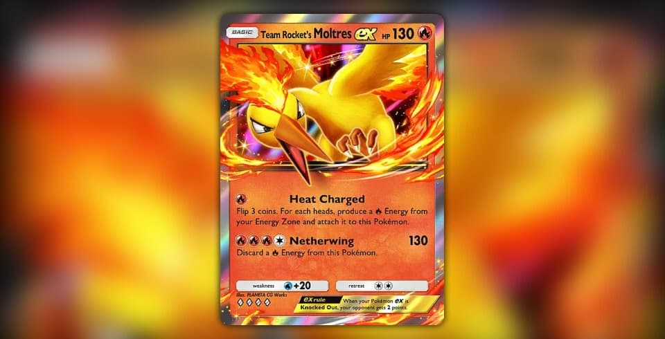 Team Rocket's Moltres ex