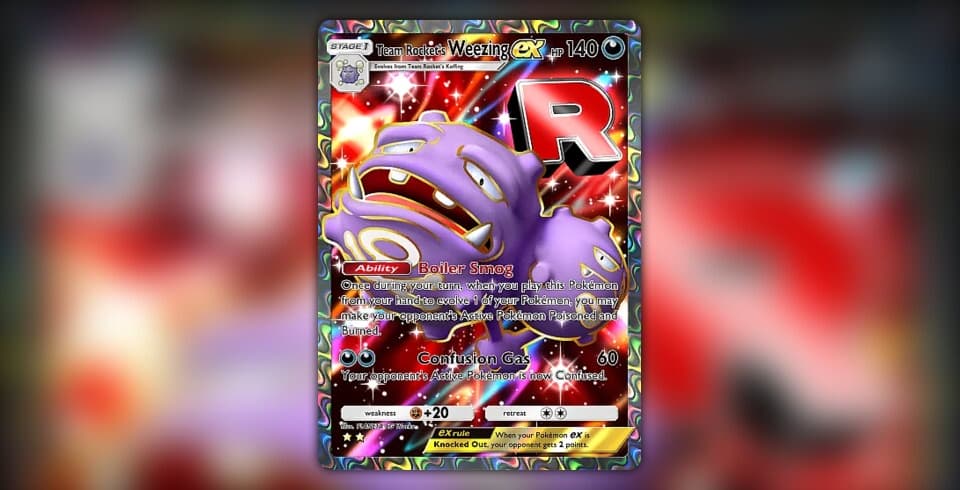 Team Rocket's Weezing ex