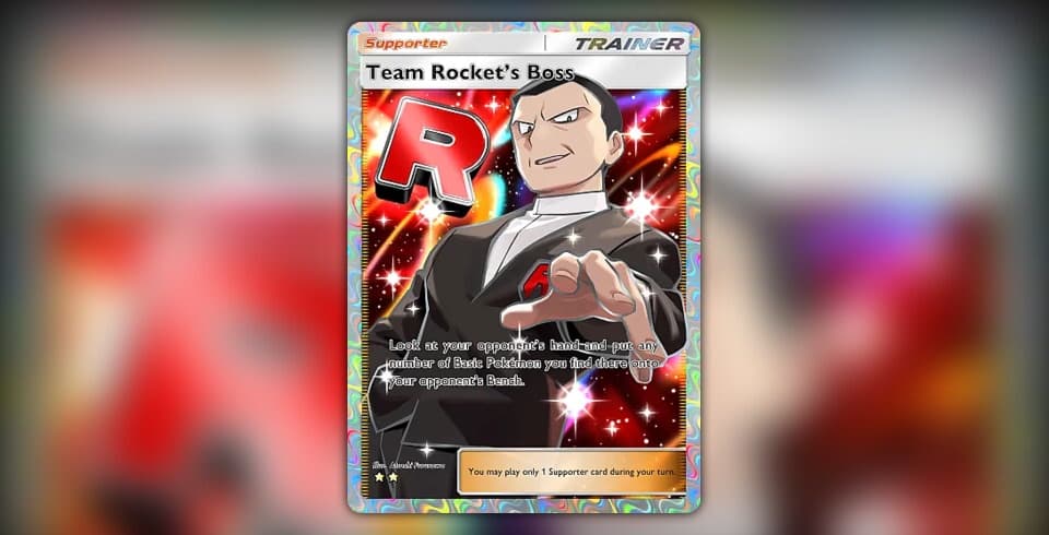 Team Rocket's Boss