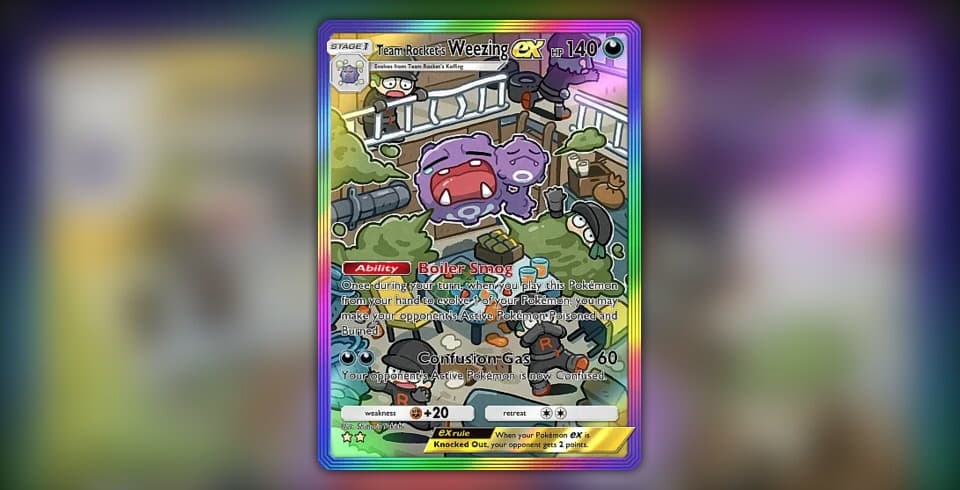 Team Rocket's Weezing ex