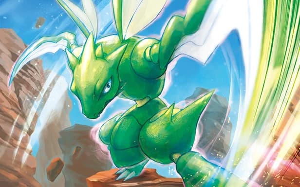 Scyther full art (Pokémon TCG Pocket)