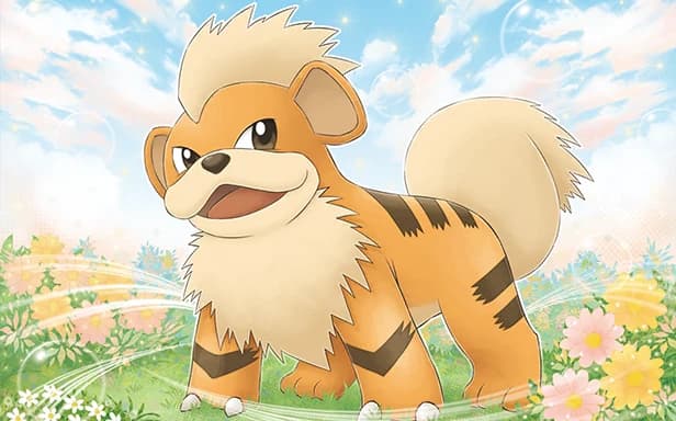 Growlithe full art (Pokémon TCG Pocket)