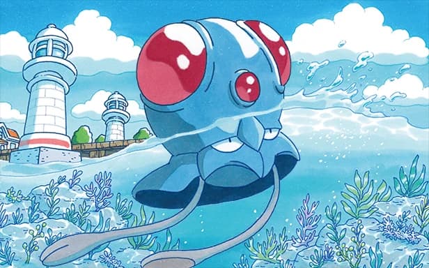 Tentacool full art (Pokémon TCG Pocket)