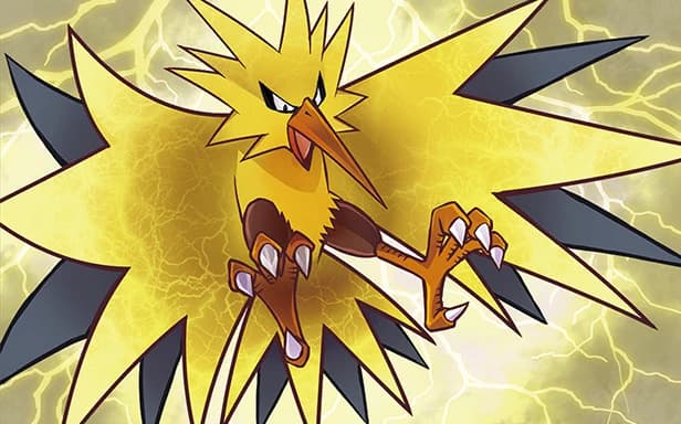 Zapdos full art (Pokémon TCG Pocket)
