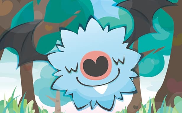 Woobat full art (Pokémon TCG Pocket)