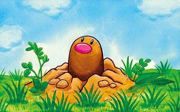 Diglett full art (Pokémon TCG Pocket)