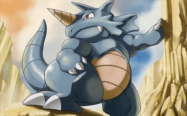 Rhydon full art (Pokémon TCG Pocket)