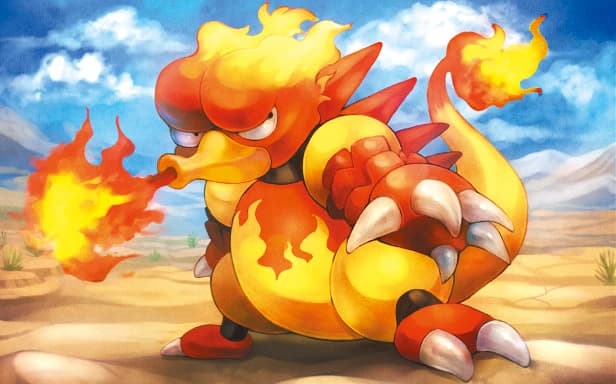 Magmar full art (Pokémon TCG Pocket)