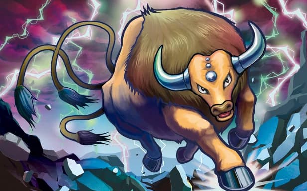 Tauros full art (Pokémon TCG Pocket)