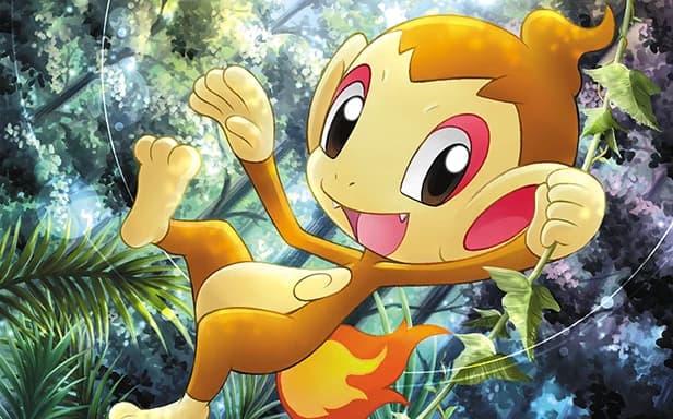 Chimchar full art (Pokémon TCG Pocket)