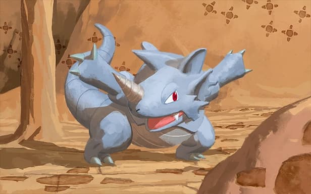 Rhydon full art (Pokémon TCG Pocket)
