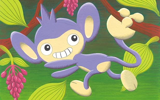 Aipom full art (Pokémon TCG Pocket)