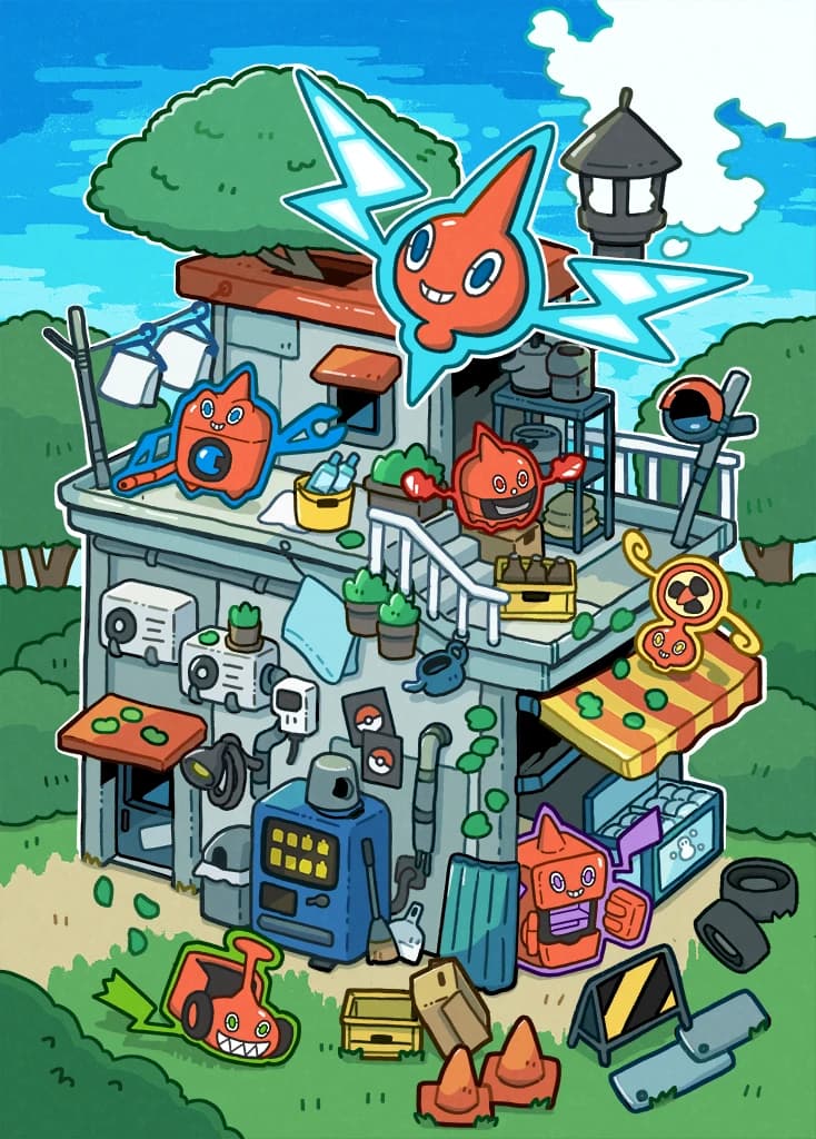 Rotom full art (Pokémon TCG Pocket)