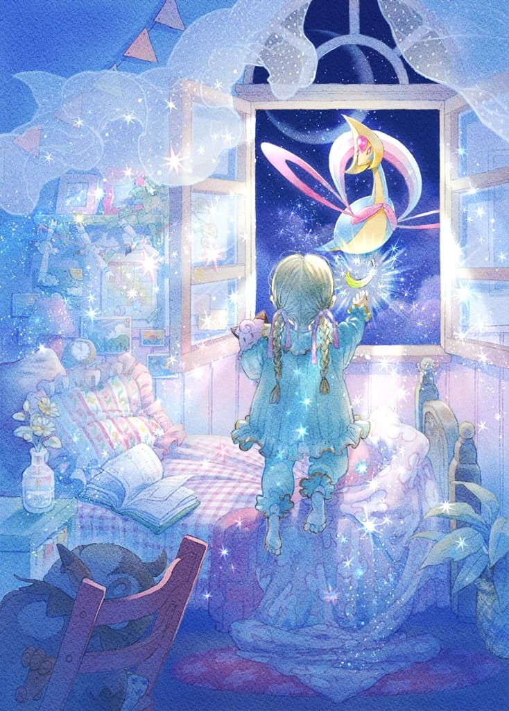 Cresselia full art (Pokémon TCG Pocket)