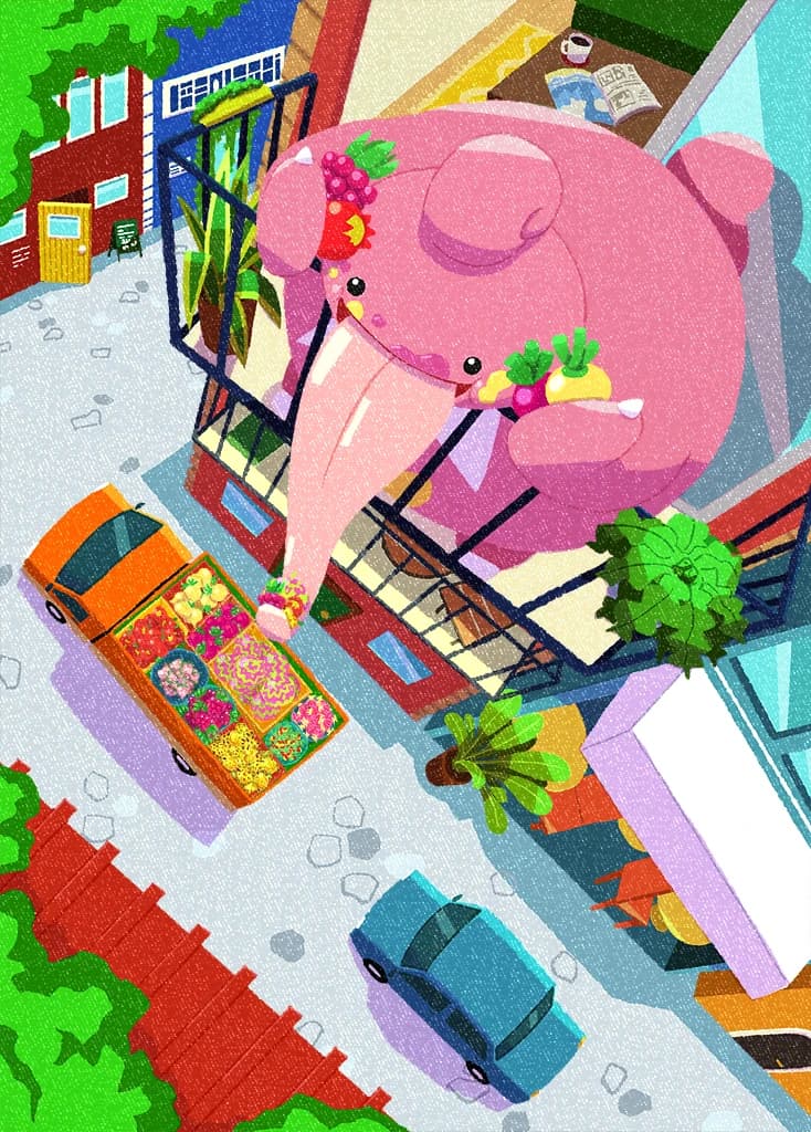 Lickilicky ex full art (Pokémon TCG Pocket)