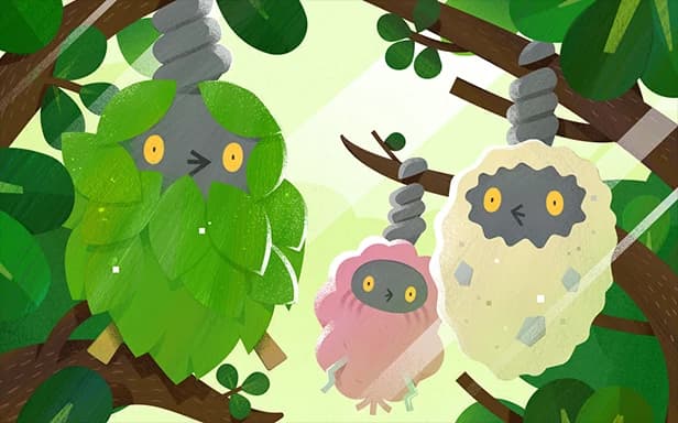 Burmy full art (Pokémon TCG Pocket)