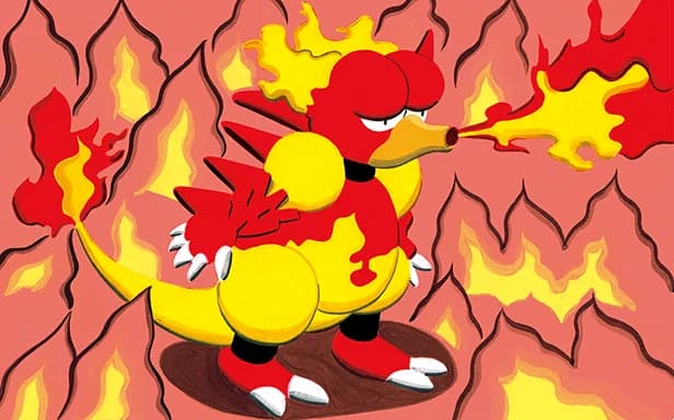Magmar full art (Pokémon TCG Pocket)