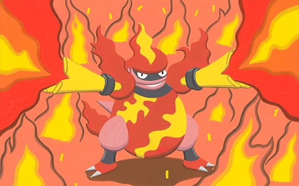 Magmortar full art (Pokémon TCG Pocket)