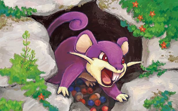 Rattata full art (Pokémon TCG Pocket)