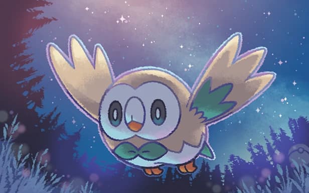 Rowlet full art (Pokémon TCG Pocket)