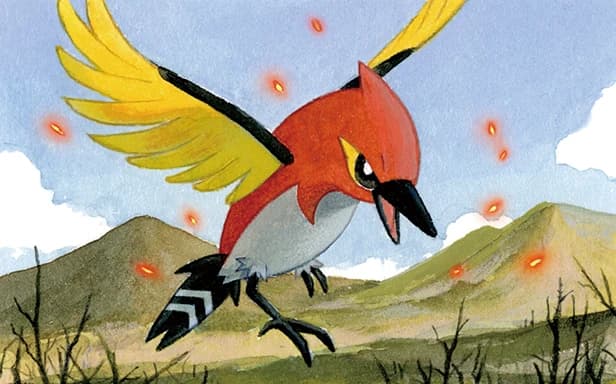 Fletchinder full art (Pokémon TCG Pocket)