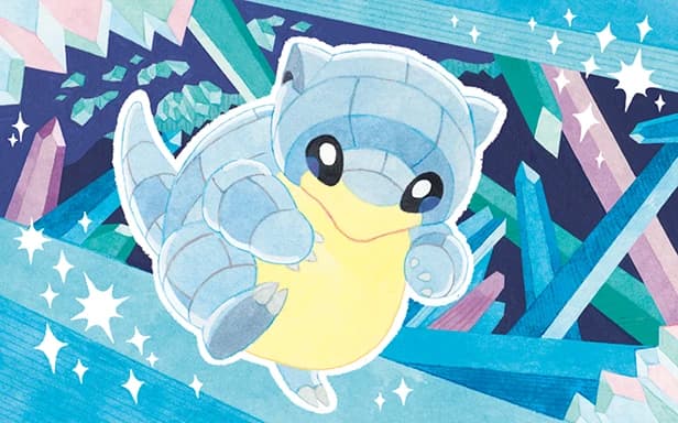 Alolan Sandshrew full art (Pokémon TCG Pocket)