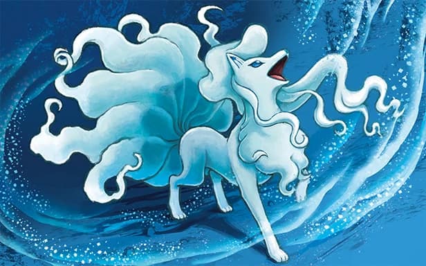 Alolan Ninetales full art (Pokémon TCG Pocket)