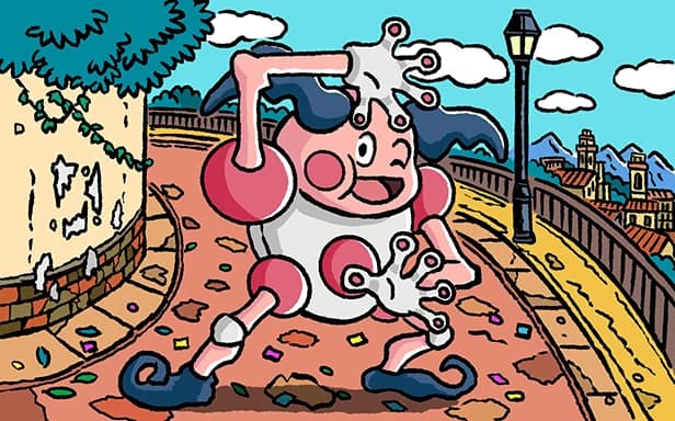 Mr. Mime full art (Pokémon TCG Pocket)