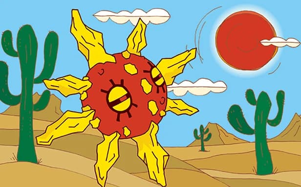 Solrock full art (Pokémon TCG Pocket)