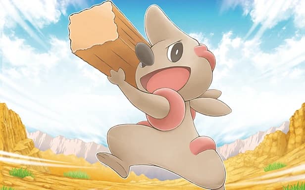 Timburr full art (Pokémon TCG Pocket)