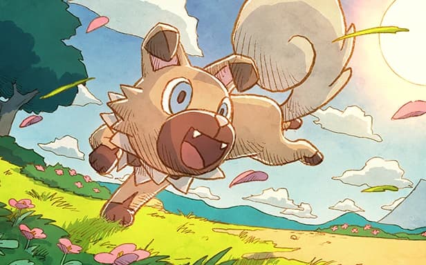 Rockruff full art (Pokémon TCG Pocket)