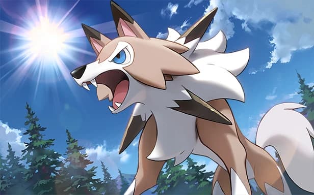 Lycanroc full art (Pokémon TCG Pocket)