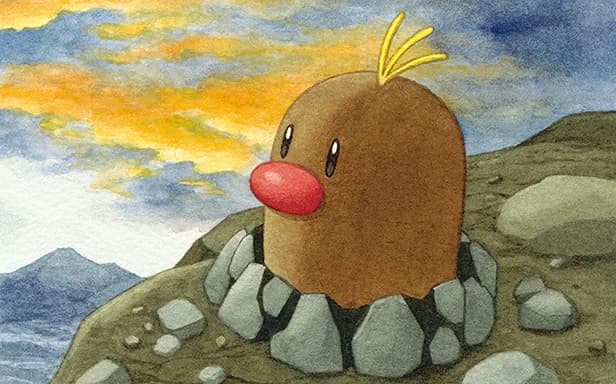 Alolan Diglett full art (Pokémon TCG Pocket)