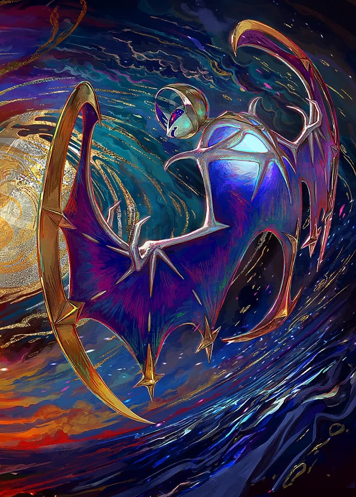Lunala ex full art (Pokémon TCG Pocket)