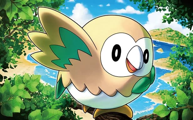 Rowlet full art (Pokémon TCG Pocket)