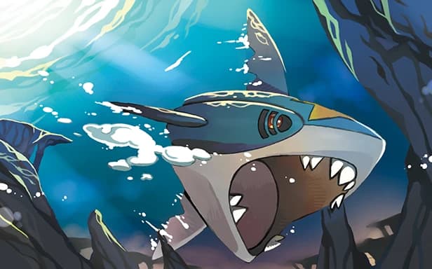 Sharpedo full art (Pokémon TCG Pocket)