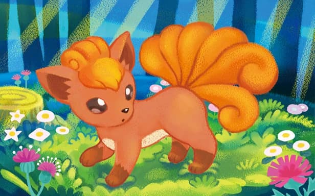 Vulpix full art (Pokémon TCG Pocket)